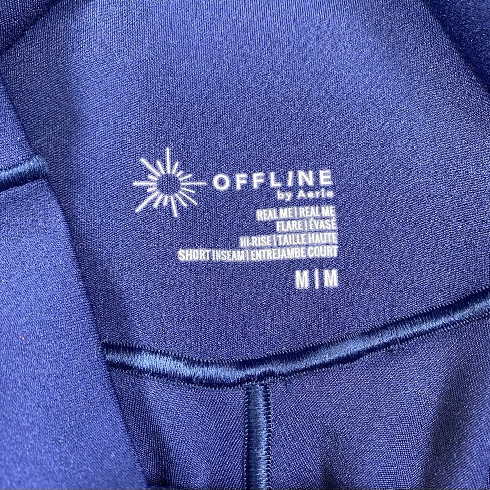OFFLINE By Aerie Real Me High Waisted Crossover Flare Legging - Picture 9 of 10